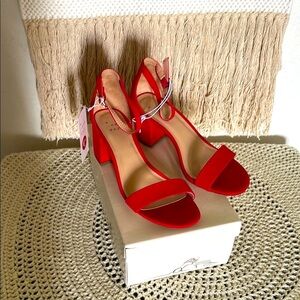 A New Day- Elegant Red Women's Sandals